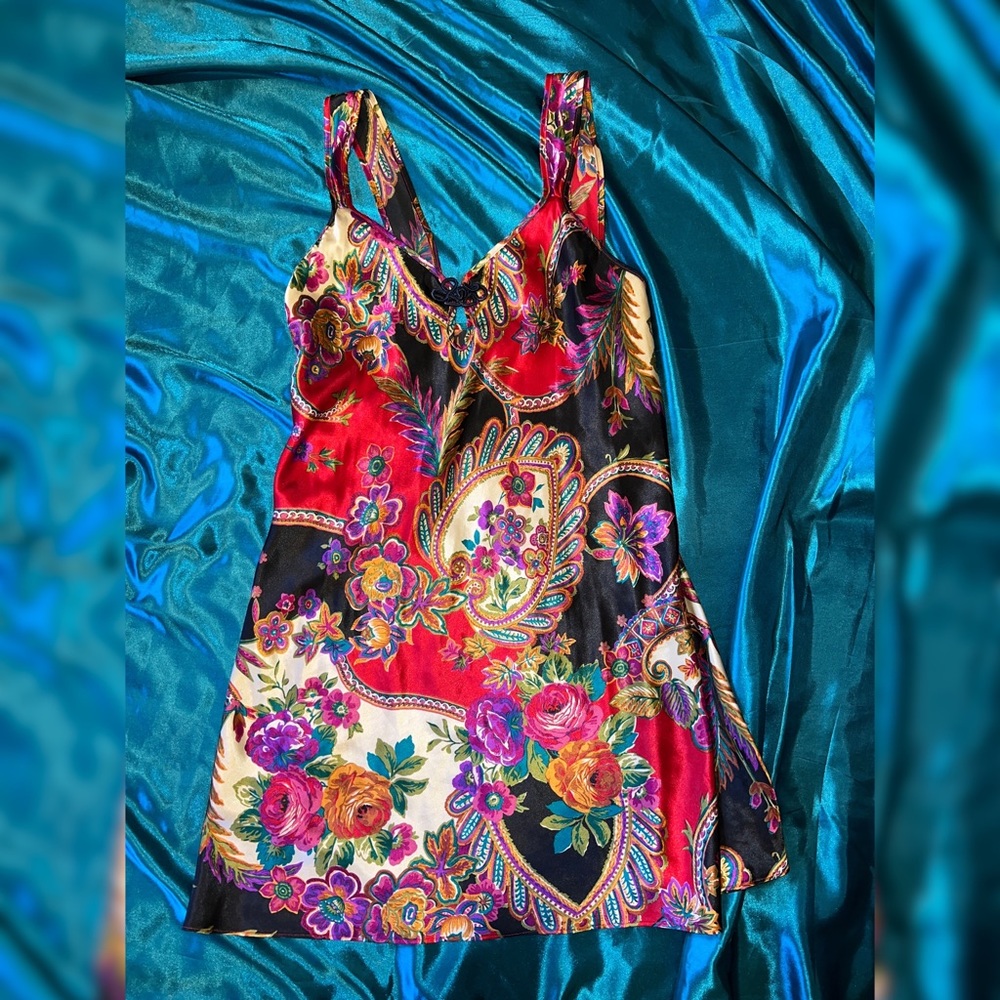 Silk Slip Dress - M/L